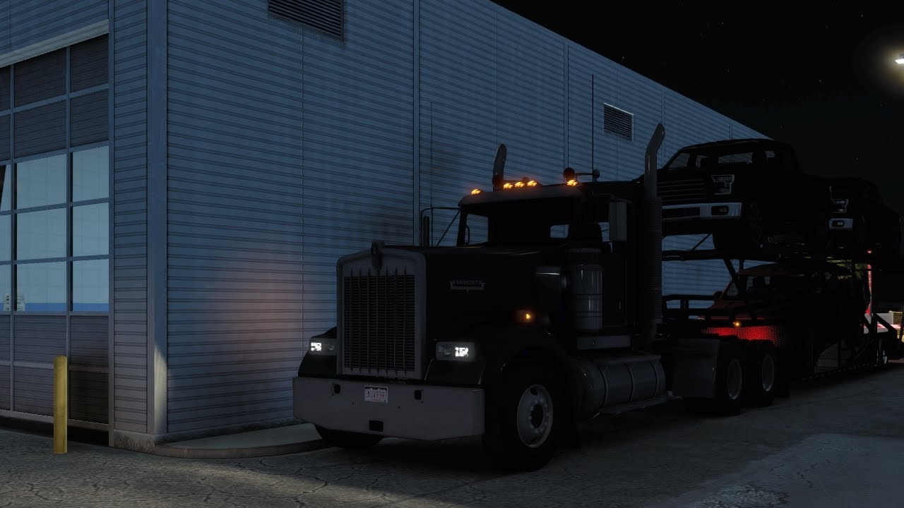ATS &bull; American Truck Simulator &bull; Transportation of Cars (No Comment)