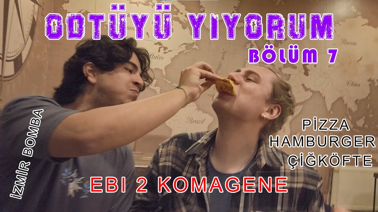 ODTÜ'YÜ YİYORUM BÖLÜM 7 - EBİ 2 (ODTÜ KOMAGENE) PİZZA-HAMBURGER-İZMİR BOMBA (ODTÜ'DE NE YENİR?)