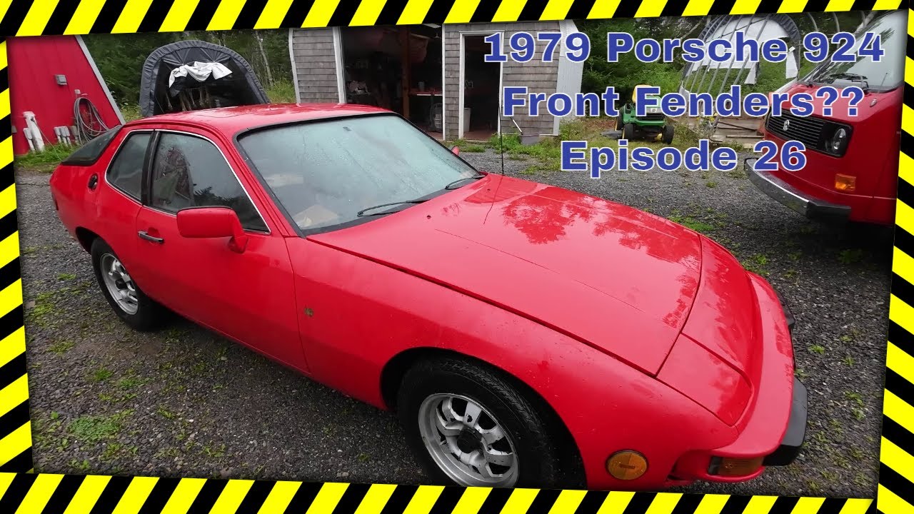 1979 Porsche 924 Tackle the Front Fenders | Episode 26