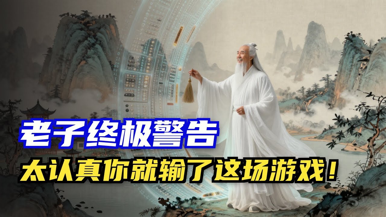 老子早就看透了：你的人生只是一段“代码”！太认真，你就输了这场“虚拟游戏”。
