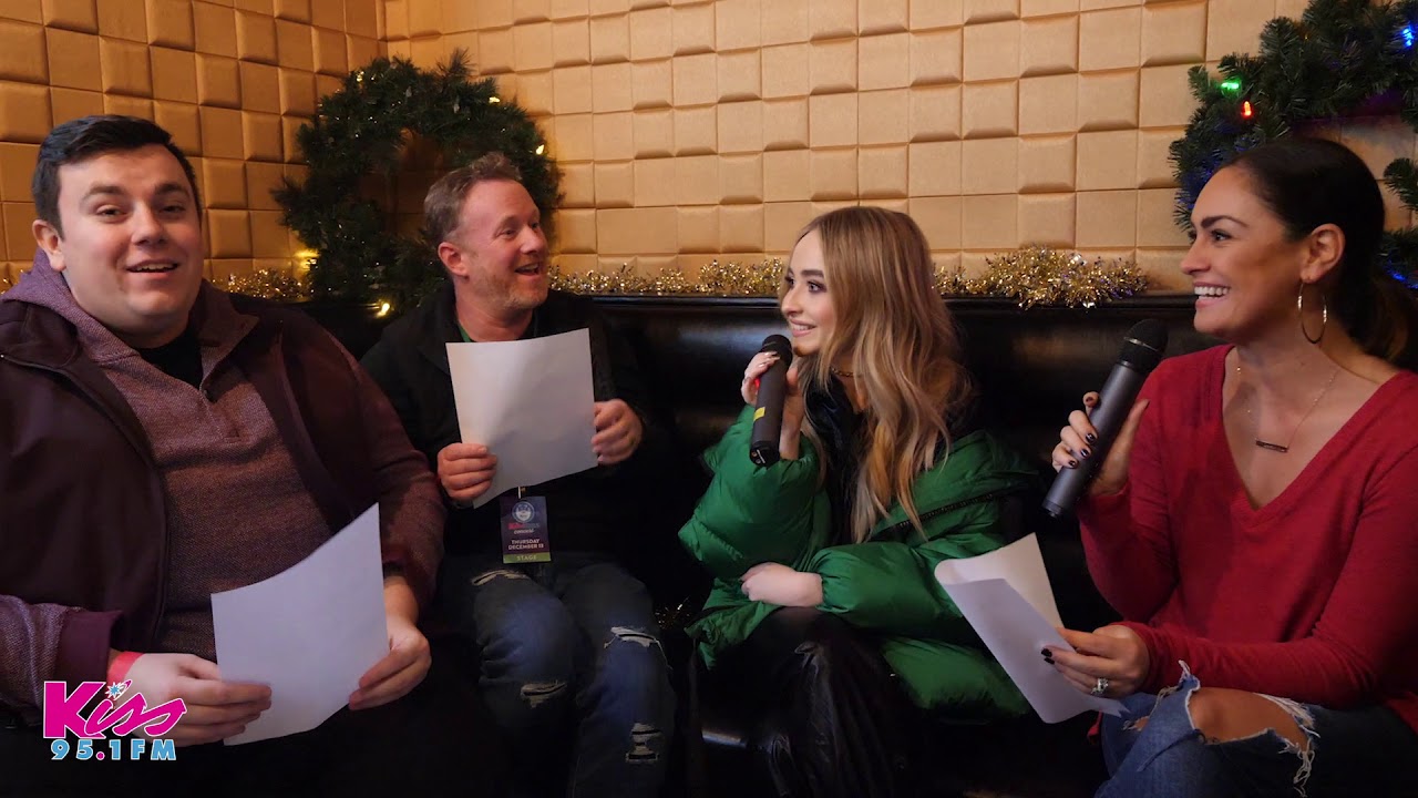 Sabrina Carpenter KISSmas 2018 Exclusive Interview