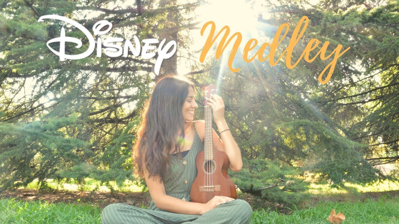 DISNEY MEDLEY UKELELE | MIS CANCIONES FAVORITAS😍🎇