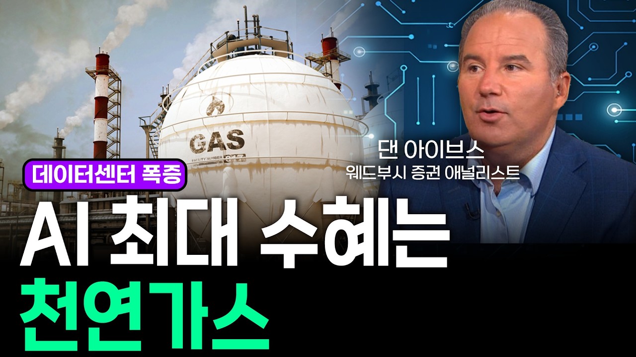 데이터센터 폭증&hellip;AI 최대 수혜는 천연가스 | 댄 아이브스 (웨드부시 증권 애널리스트)