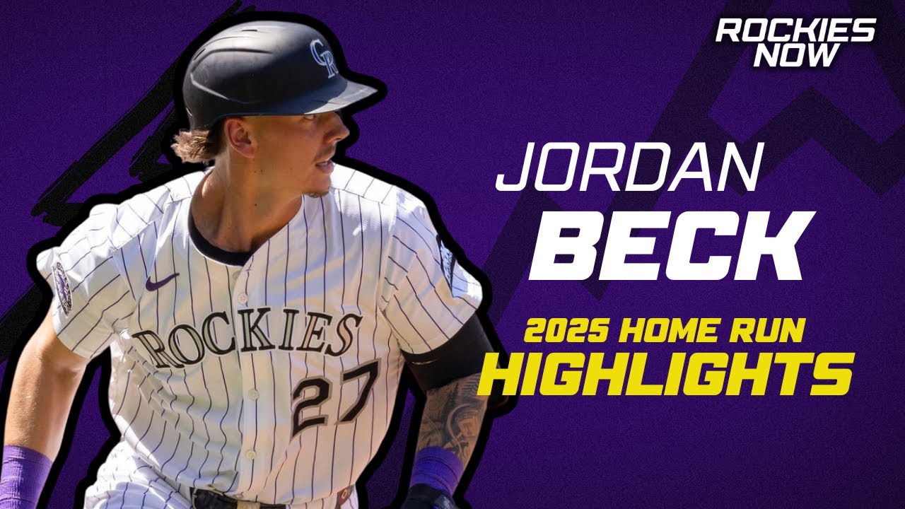 Jordan Beck 2025 Home Run Highlights