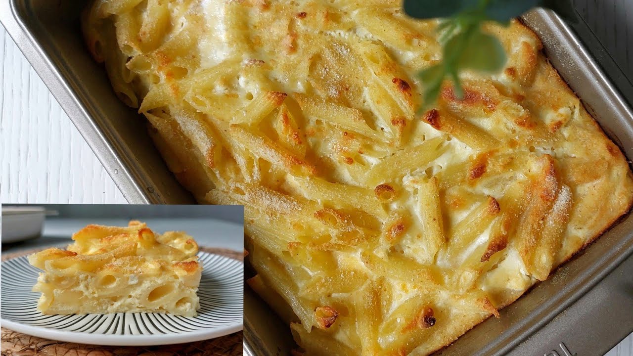 Makarone sa sirom zapečene u rerni
