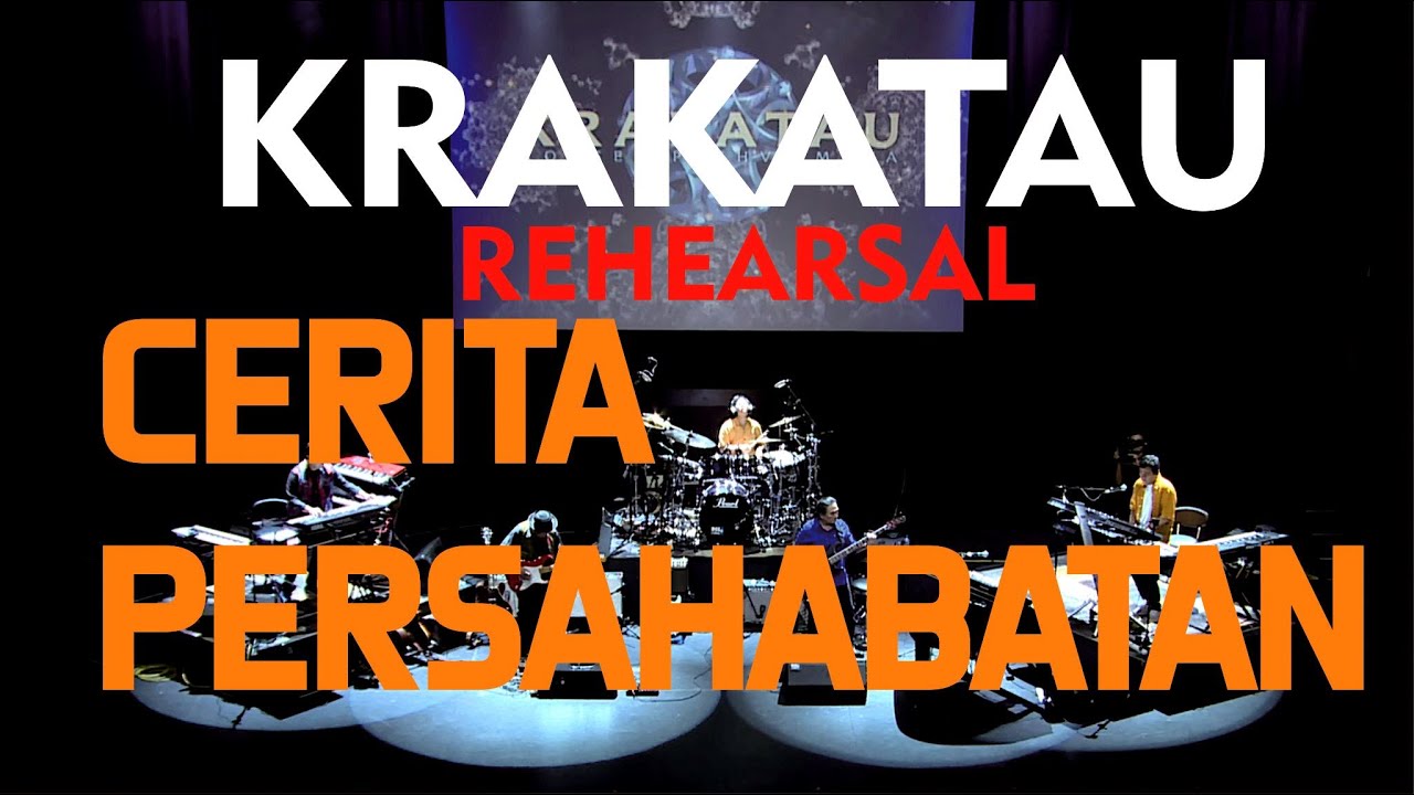 KRAKATAU REHEARSAL at DSS MUSIC STUDIO - CERITA PERSAHABATAN