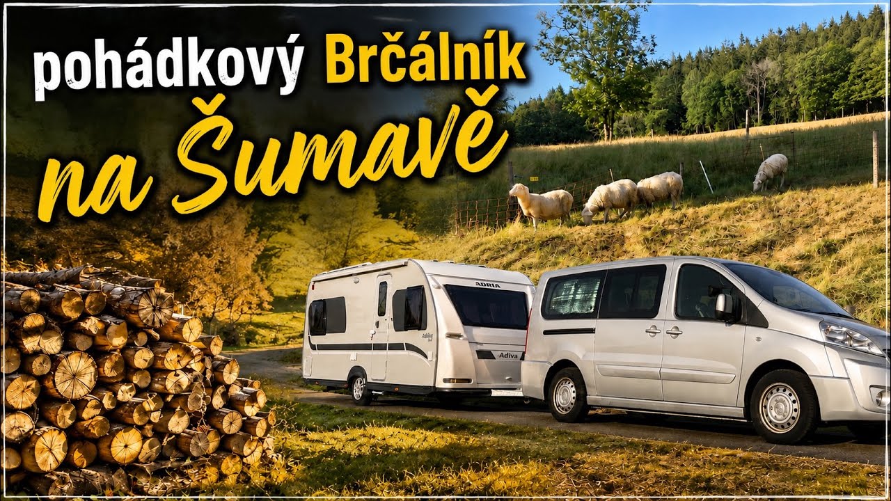 Karavanem na Šumavě a naše vlčata 2025  - Rodina v Pitchi