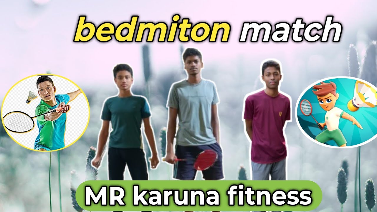 MR karuna fitness  is live#shorts live#bedminton match#live