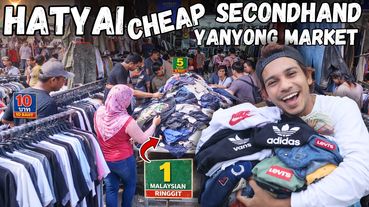 HATYAI Budget Shopping Paradise | Yangyong Market Tour 2026 Don't Miss This Cheap Market