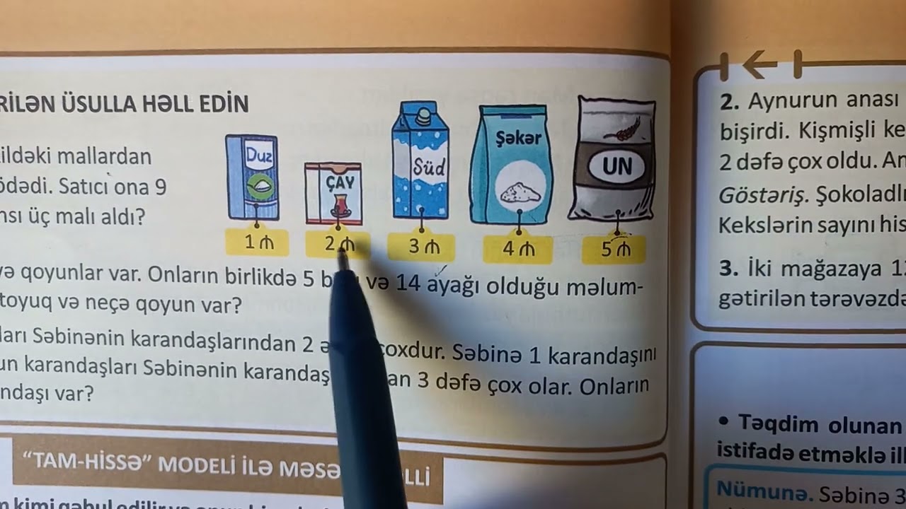 RİYAZİYYAT 4CÜ SİNİF 2-Cİ HİSSƏ SƏH. 31  VƏ  32.