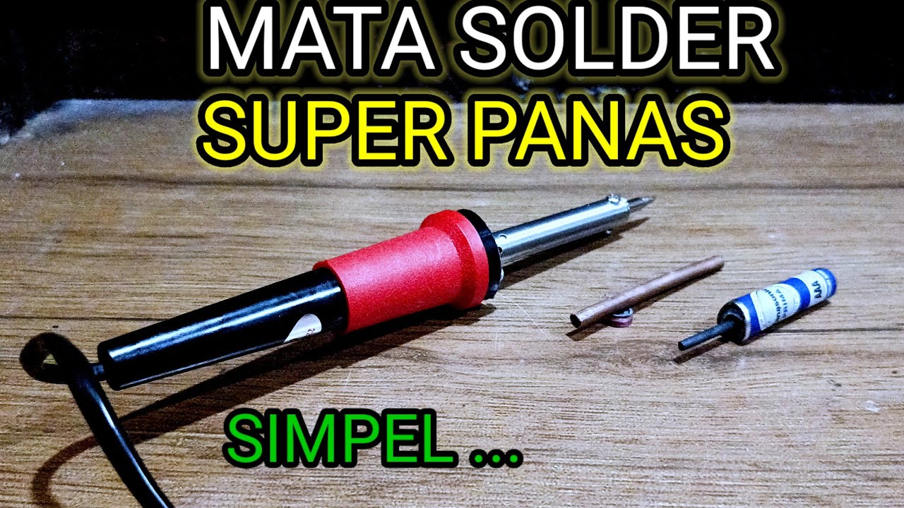 IDE KREATIF MENAKJUBKAN ‼️CARA MEMBUAT MATA SOLDER SUPER PANAS