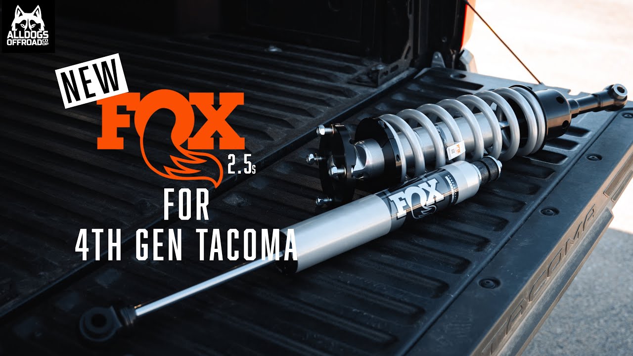 All NEW Fox 2.5 Performance Series Lift Kit for 4th Gen Toyota Tacoma!