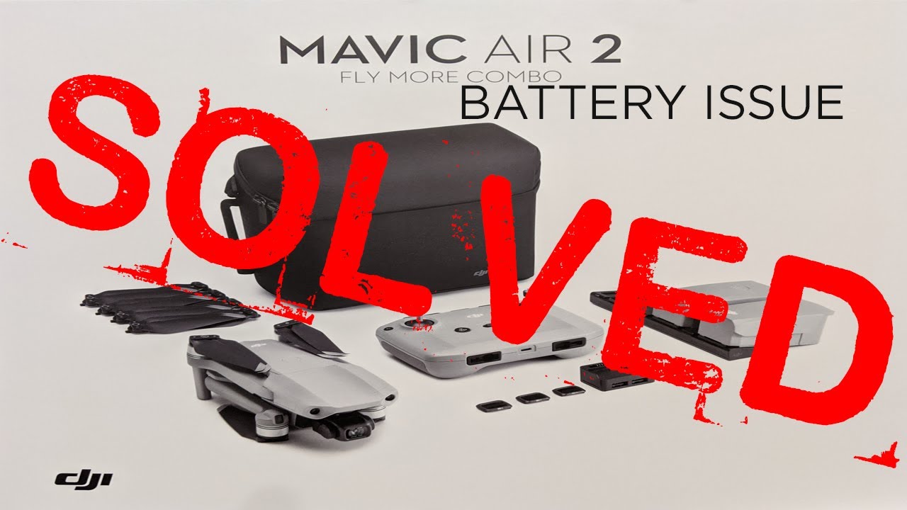 How to fix the Mavic Air 2 battery problem