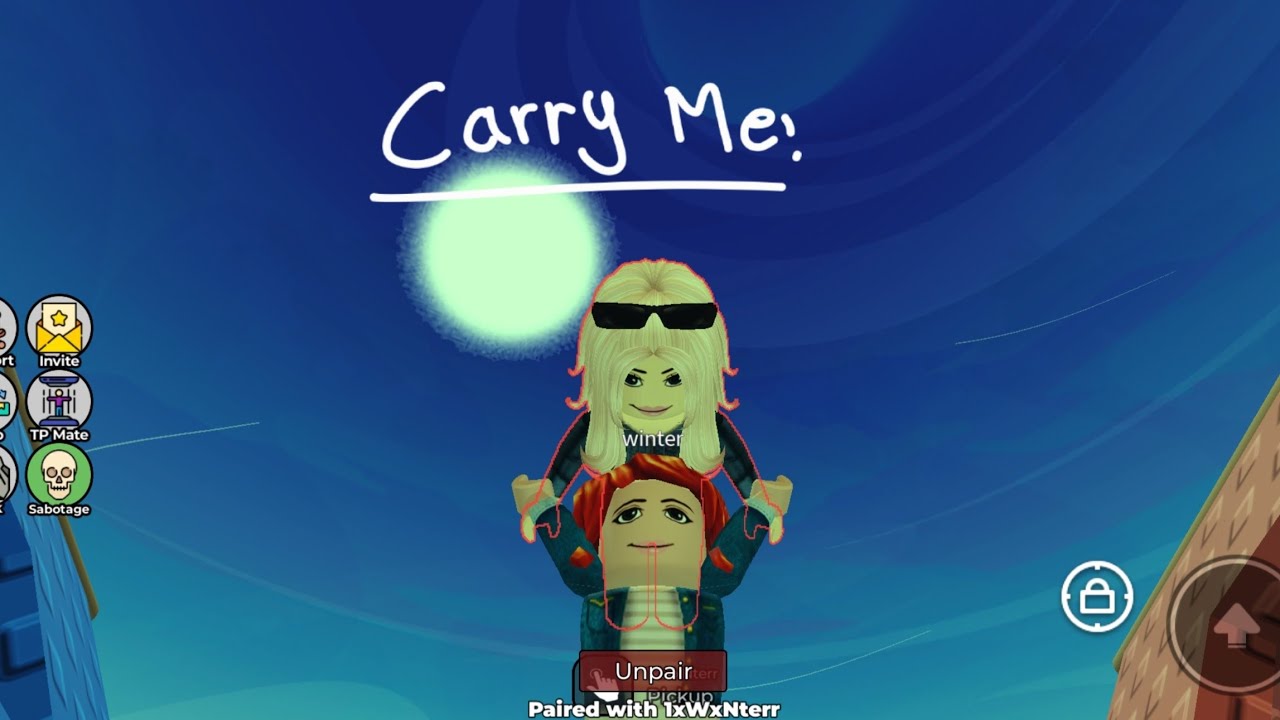 Roblox - Carry me w @wintr1xx ! 