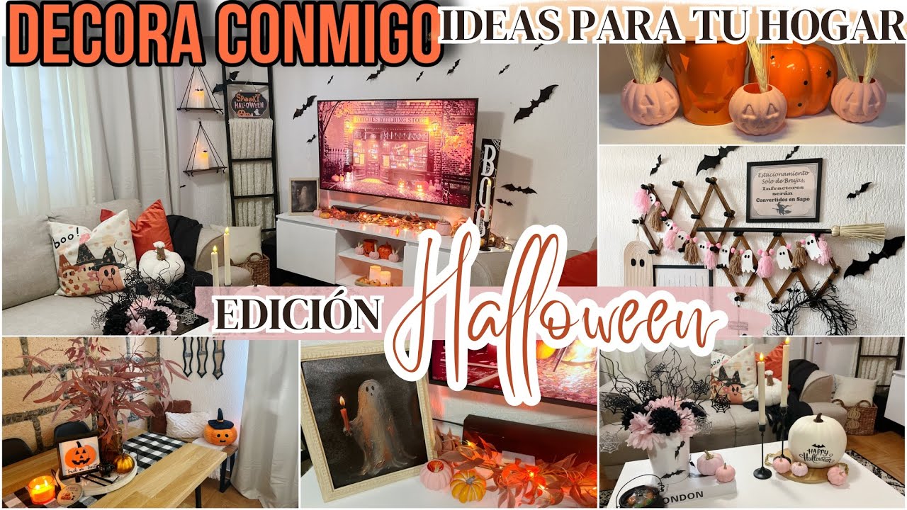 👻🎃 HALLOWEEN 2023 | DECORACIÓN DE HALLOWEEN PARA TU CASA | IDEAS PARA DECORAR EN HALLOWEEN