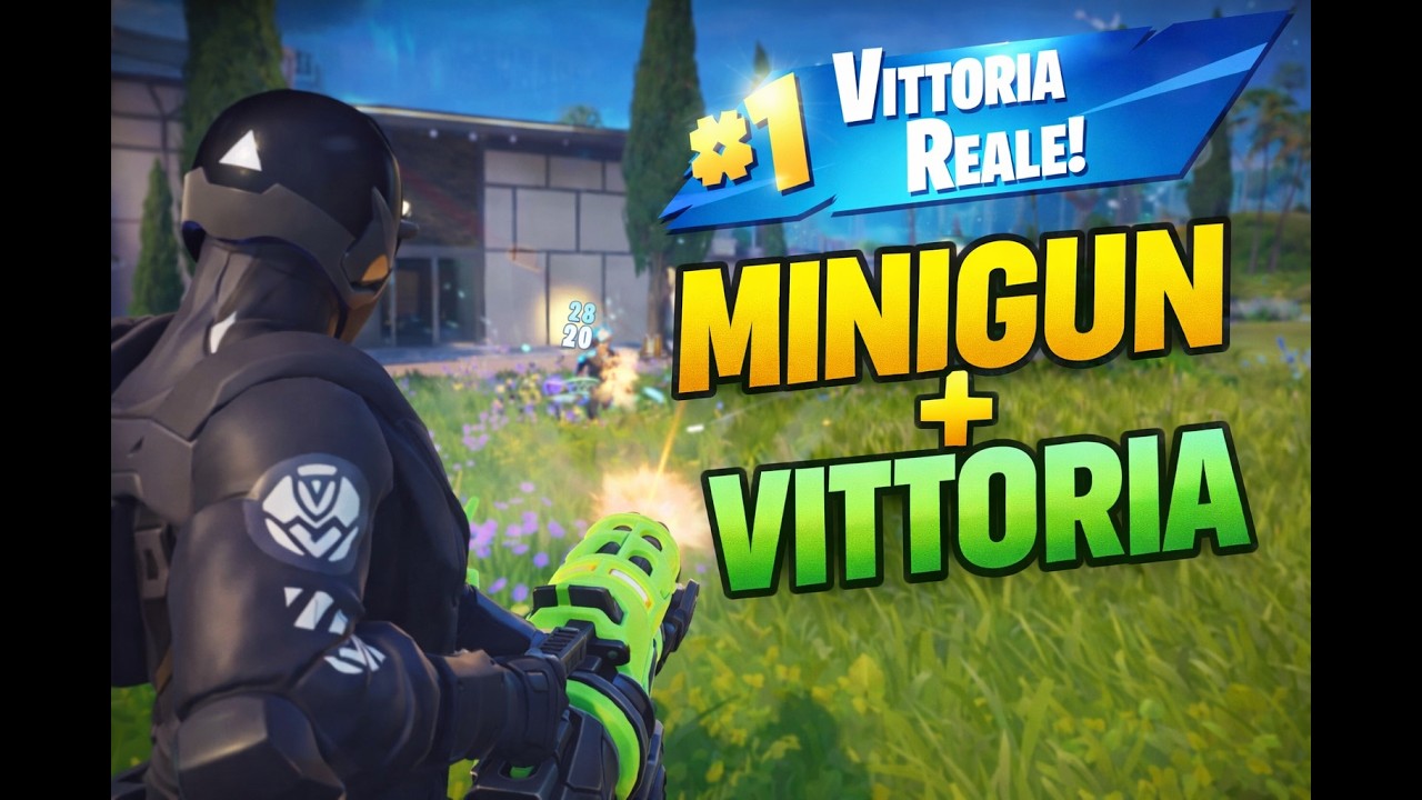 Trovo la MINIGUN e distruggo tutti! | Fortnite Blitz Royale