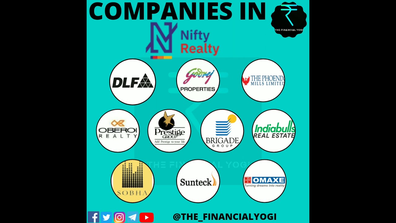 STOCKS IN NIFTY REALTY