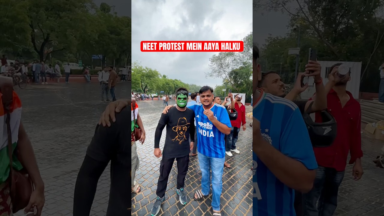 NEET UG PAPER LEAK PROTEST JAIPUR DAY 2