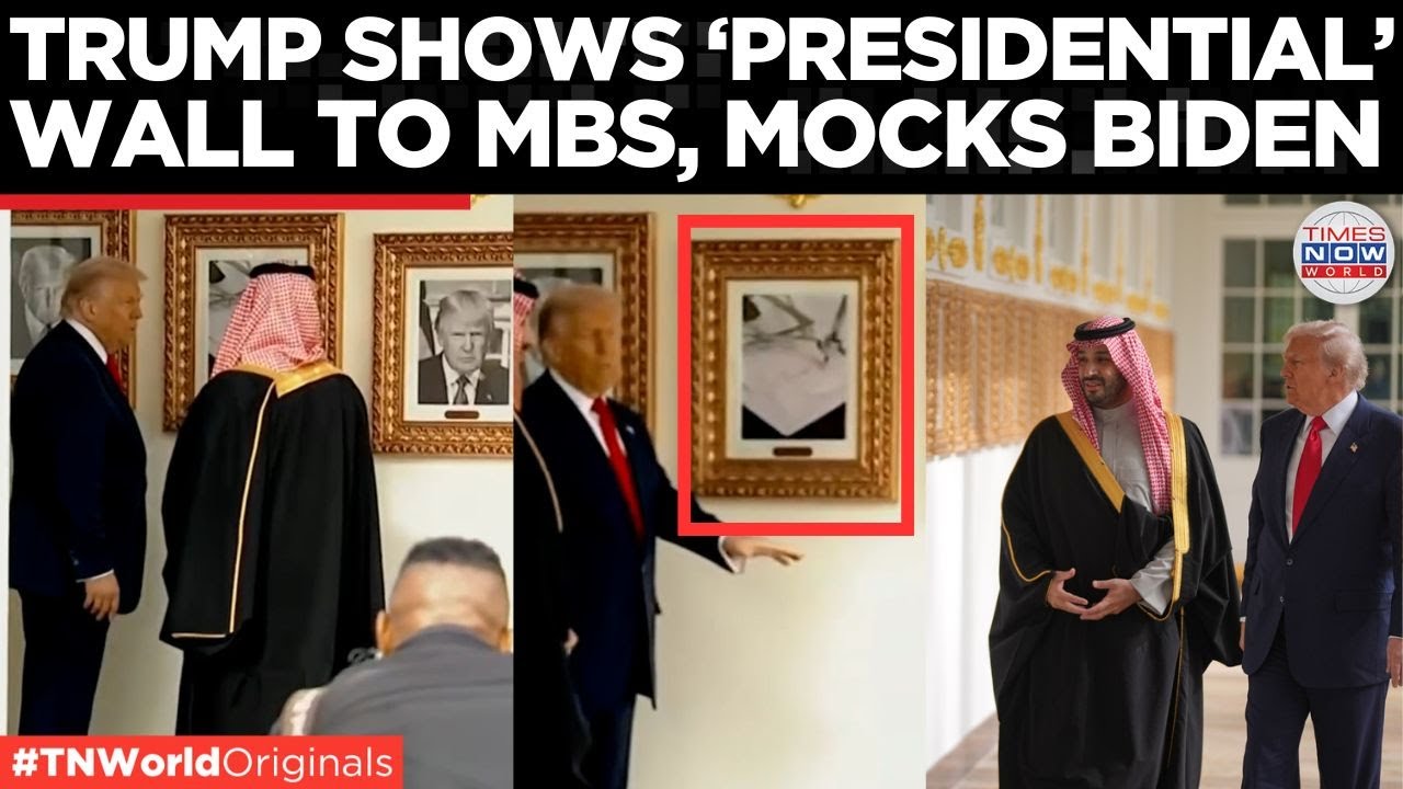 TRUMP’S BIG REVEAL: Biden ‘Autopen’ Portrait Shown To Saudi Crown Prince