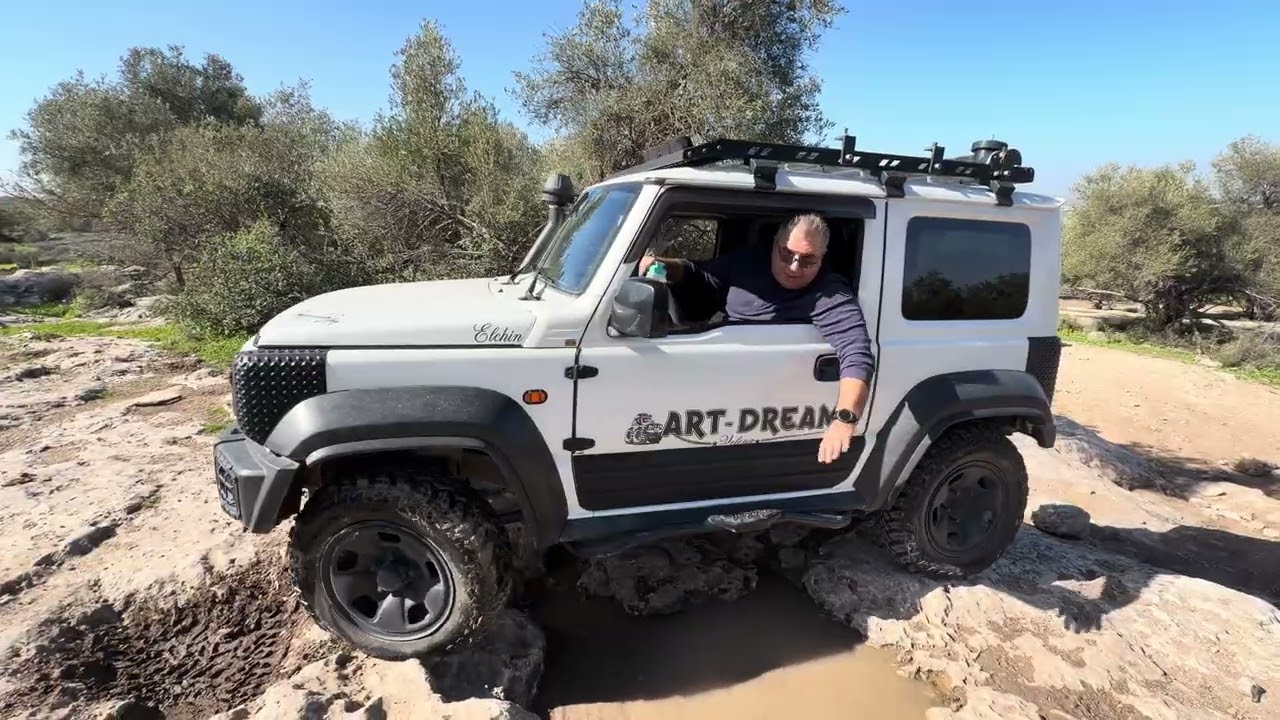 4x4 off-road טיול ג׳יפים תל חדיד