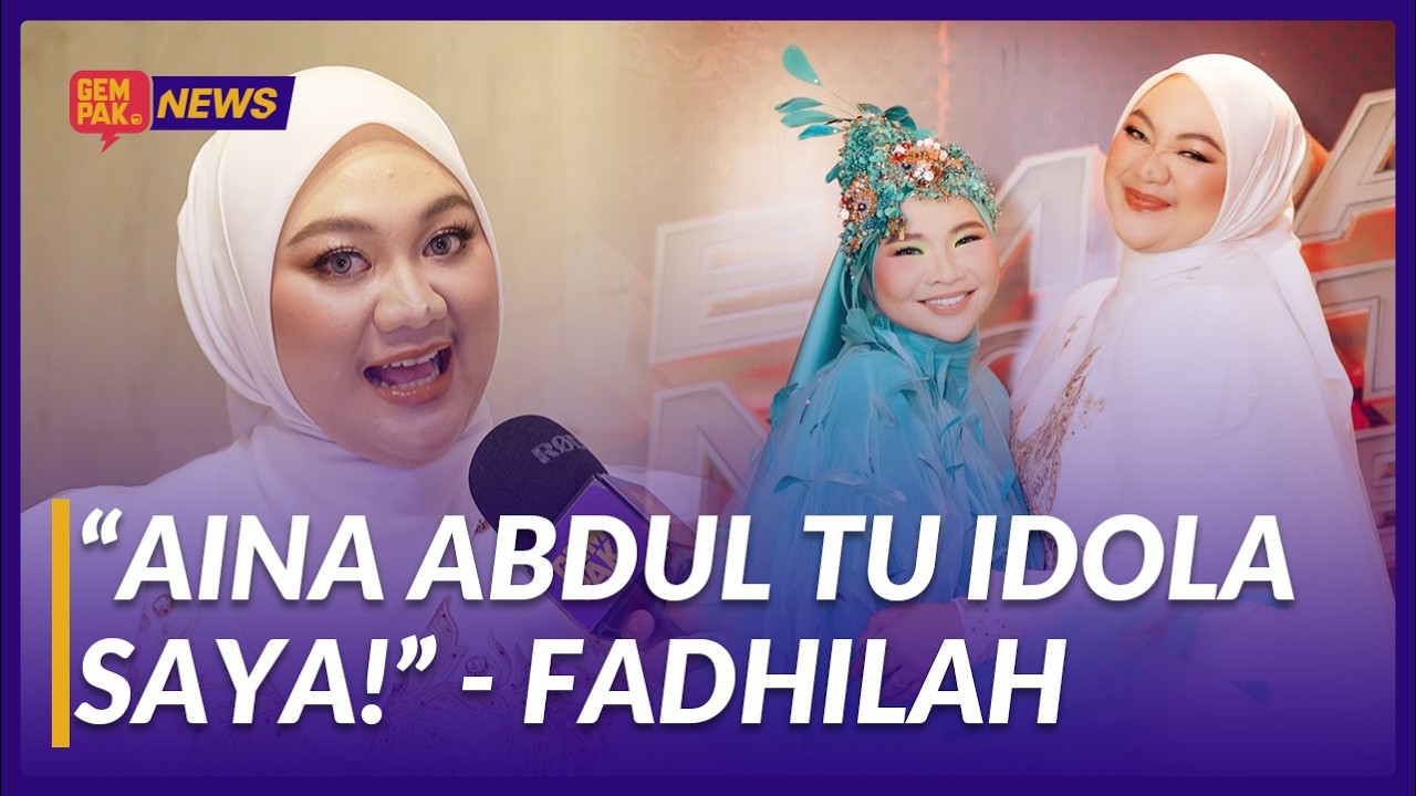 Fadhilah Intan Tak Sangka Dapat Nyanyi Dengan Idola, Aina Abdul! | Gempak News