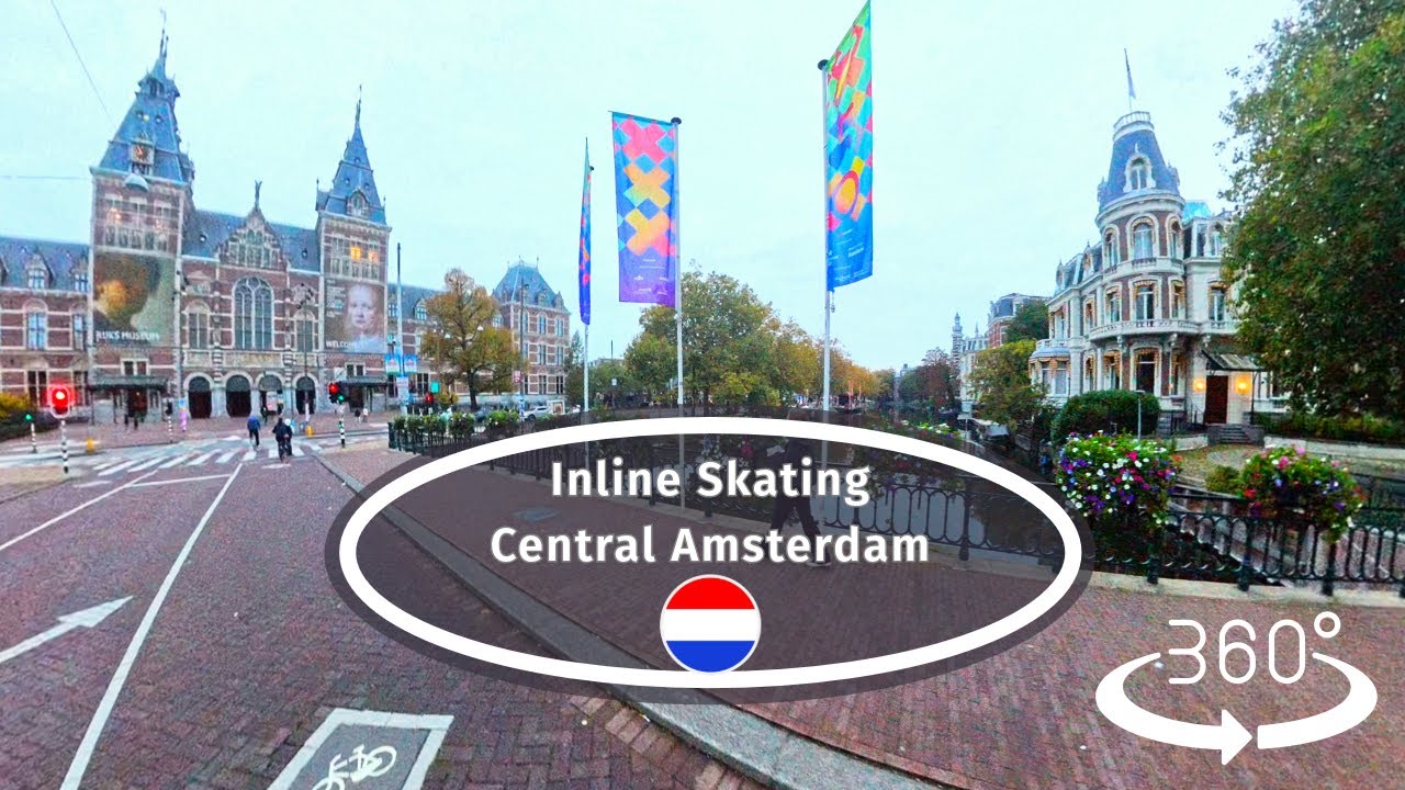 Inline Skating Central Amsterdam in #360 VR
