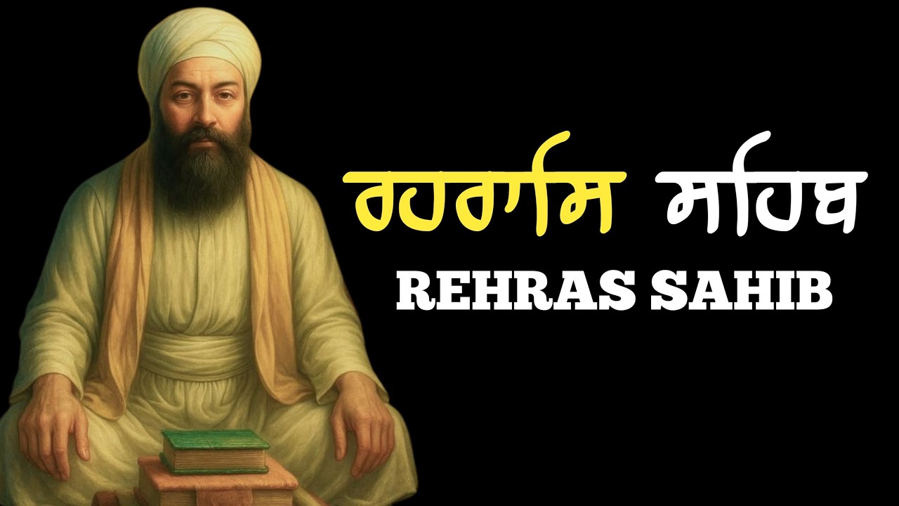 Rehraas Sahib Full Path \\ Nitnem Rehras Sahib \\ ਰਹਰਾਸਿ ਸਾਹਿਬ ਪਾਠ \\ Rehras