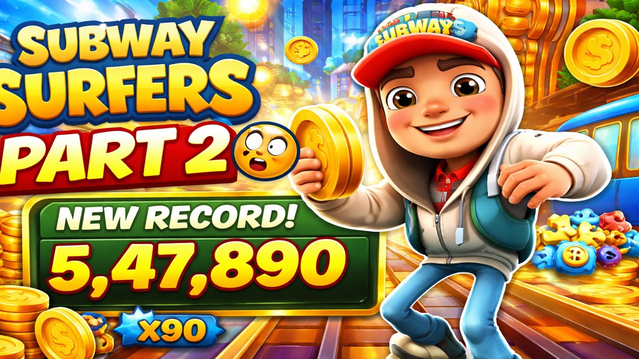 Subway Surfers Gameplay Part 2 | High Score Challenge 😱 | New Record 2026