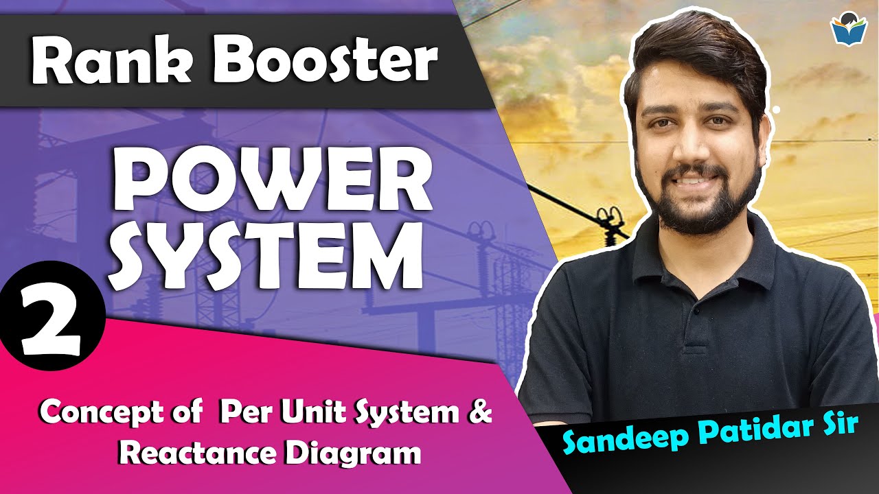 Lec 02 Concept of  Per Unit System & Reactance Diagram || Power System For GATE