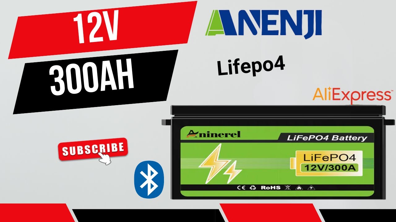 Akumulator ANENJI / Aninerel 12v 300AH LIFEPO4 3840Wh Niby super a jednak NIE!....