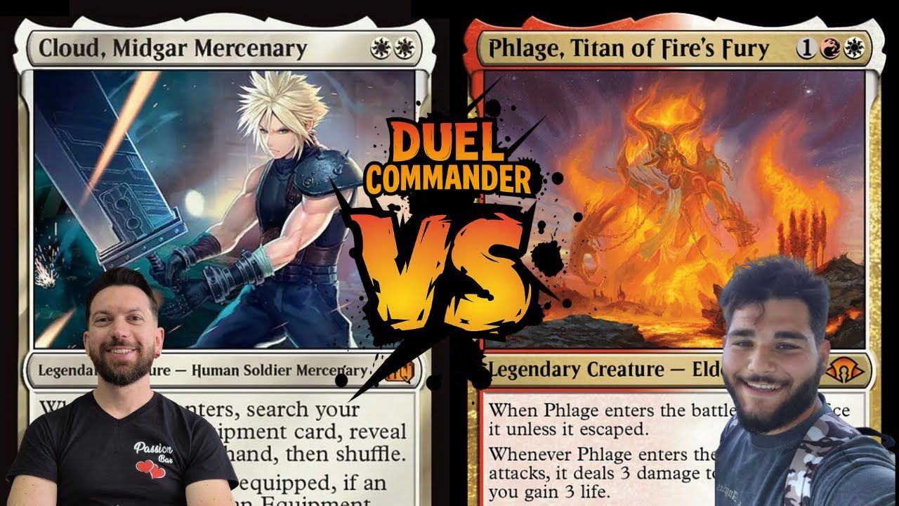 Cloud vs Phlage | MTG Duel Commander
