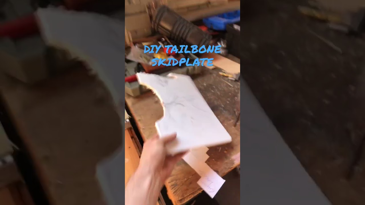 DIY SKATEBOARD TAILBONE/SKID PLATE FOR $3! 
