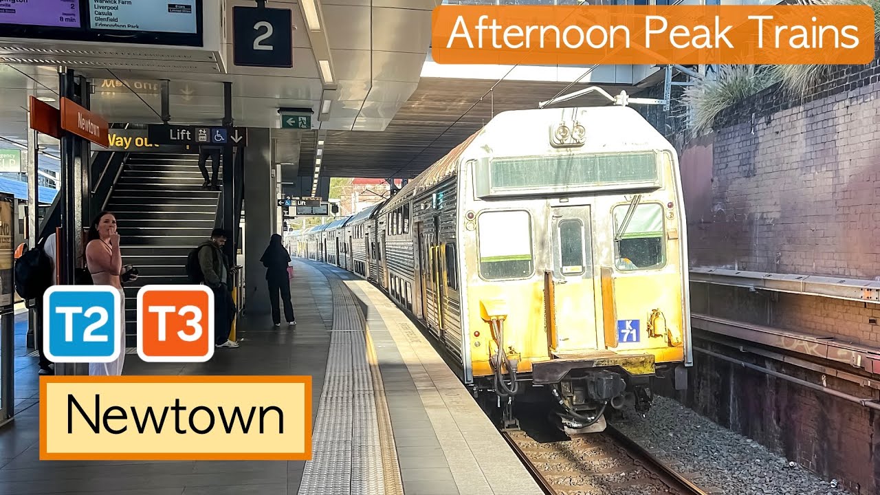 Transport for Sydney Vlog 1043: Newtown Part 6 - Afternoon Peak Trains