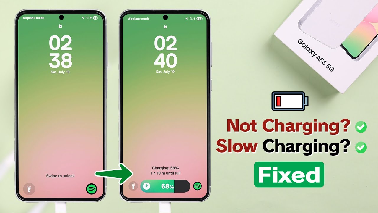 How to Fix a Samsung Galaxy A56 Not Charging!