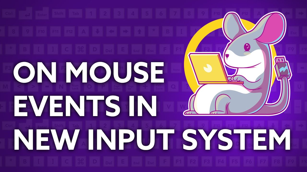Как использовать события OnMouse с новой системой ввода Unity | Учебное пособие по Unity