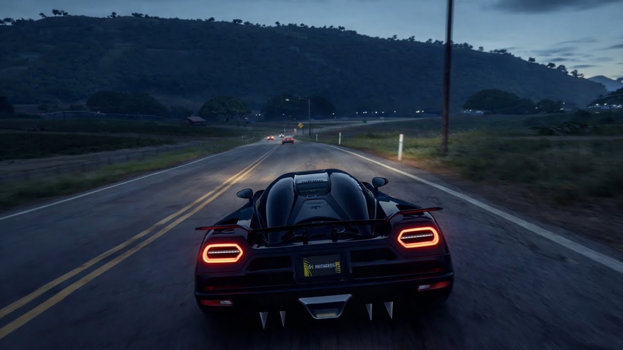 Koenigsegg in mountains || Huawei in TCM 
