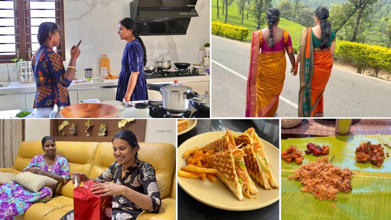 She Surprised Me 😍| தோழியுடன் 2 நாட்கள்- Reunion| Made Special Non-Veg Virunthu| Vennila Veedu Vlogs