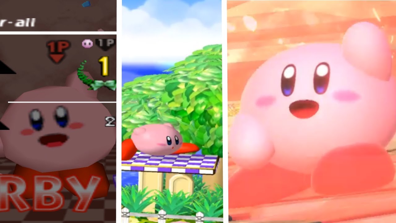 The Evolution Of Kirby In Super Smash Bros Games