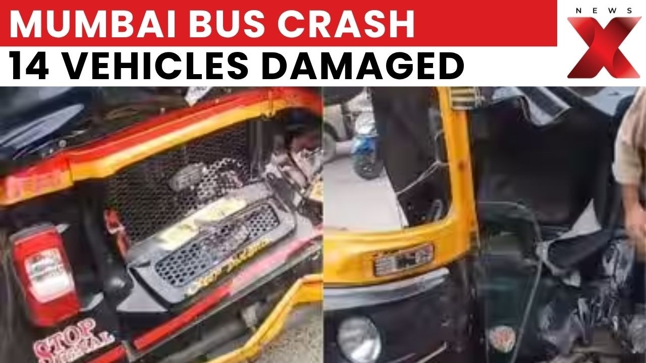 Mumbai Accident: BEST Bus Rams 14 Vehicles In Andheri West, Traffic Hit Badly