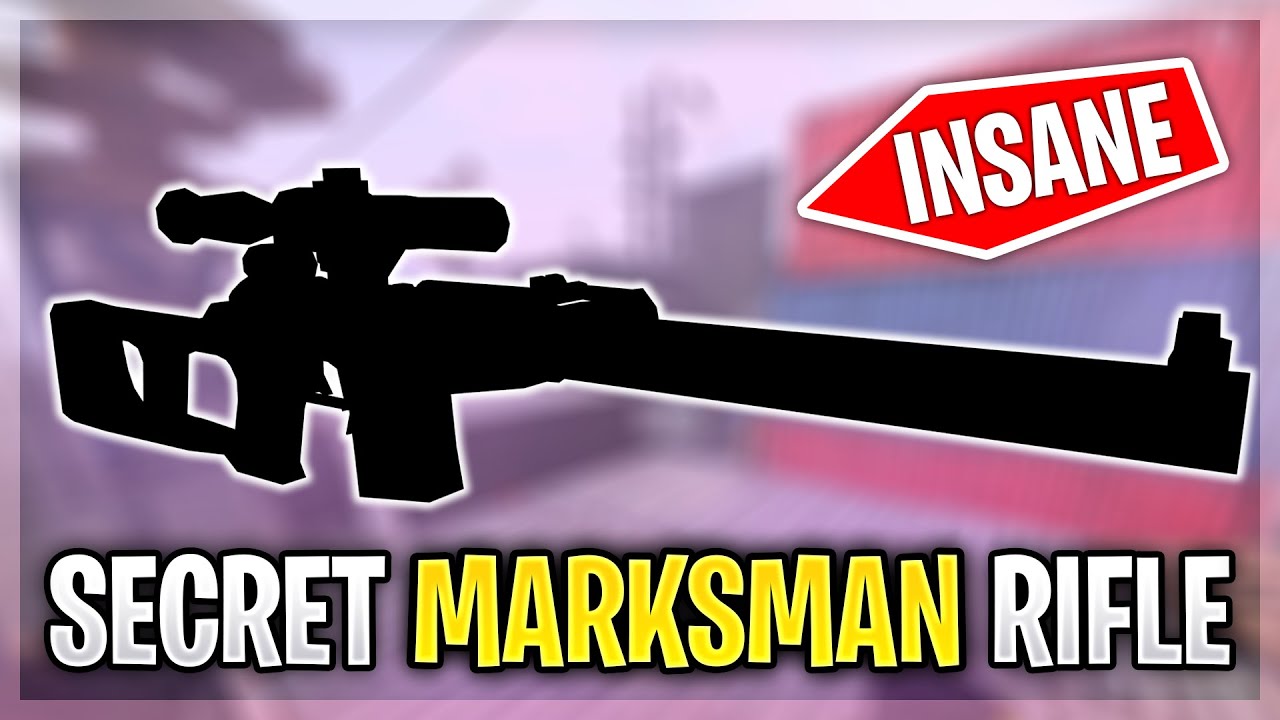 This Secret MARKSMAN RIFLE is INSANE! | Secret Weapons In Combat Master