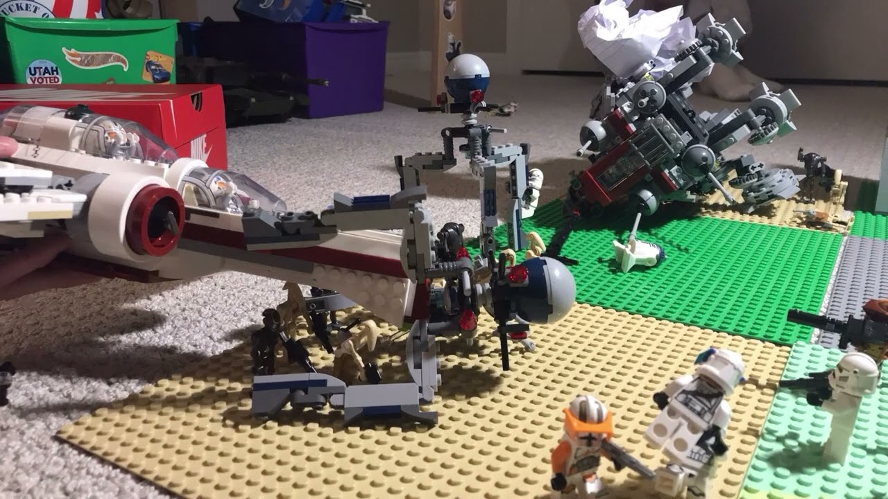 Star Wars stop motion