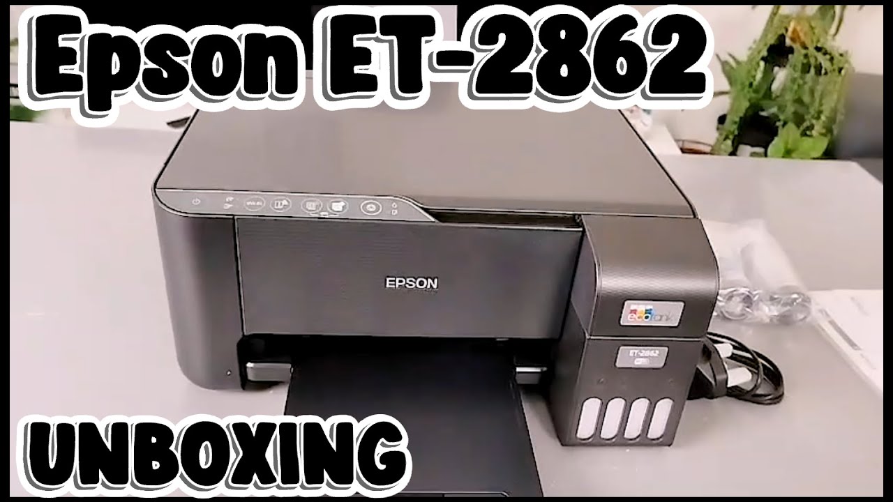 Распаковка и первый взгляд на принтер Epson EcoTank ET-2862 | Стоит ли он своих денег?