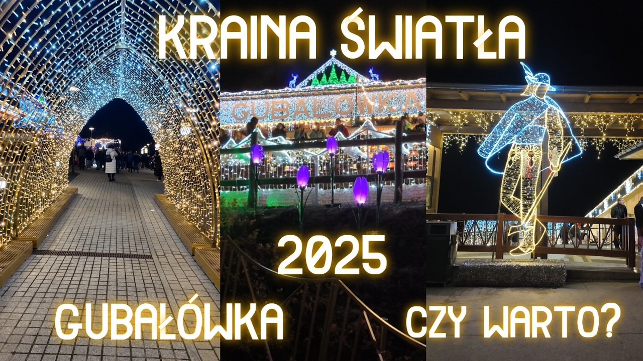 Kraina Światła Zakopane - czy warto jechać na Gubał&oacute;wkę wieczorem? 2025