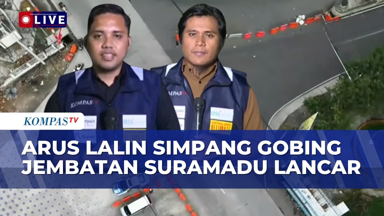 Terkini! Arus Lalu Lintas Jembatan Suramadu & Simpang Gobing Garut Jelang Malam Takbiran