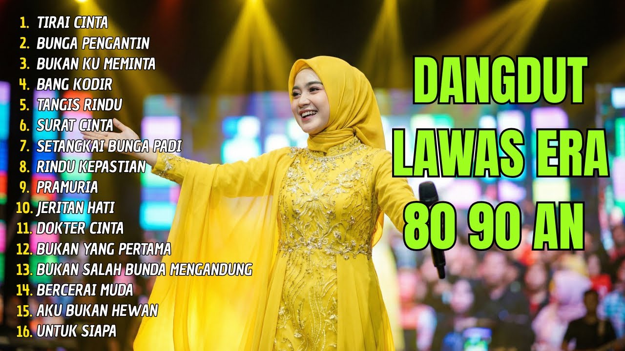 TIRAI CINTA, BUNGA PENGANTIN - DANGDUT LAWAS ERA 80-90AN  FULL ALBUM LAGU NOSTALGIA