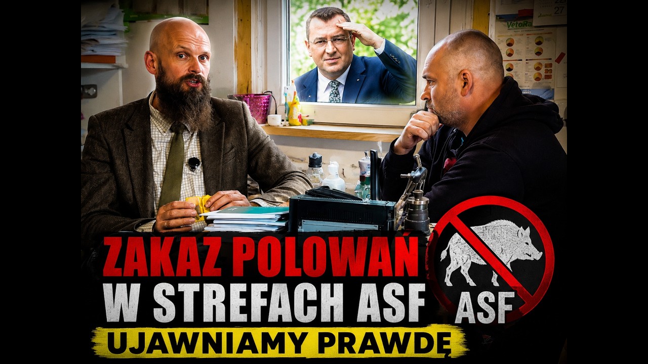 UJAWNIAMY PRAWDĘ o wprowadzanych zakazach polowań w strefach ASF! Maciej Perzyna & Michał Budzyński