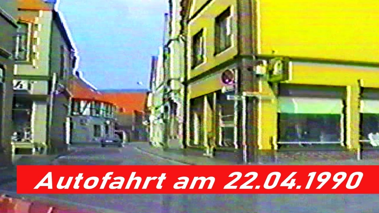Zeitreise XI Eine Autofahrt von Bücken nach Verden.
