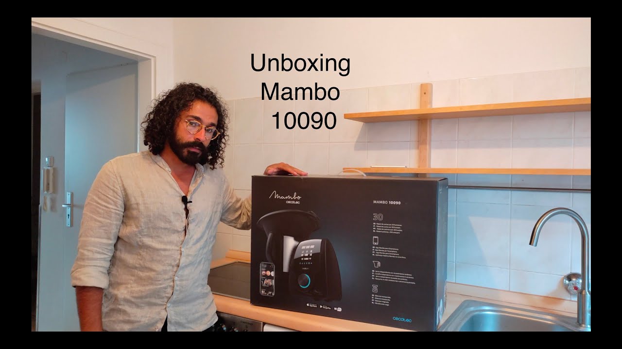 Unboxing Mambo Cecotec 10090 (Cooking Robot) and all accessories in English