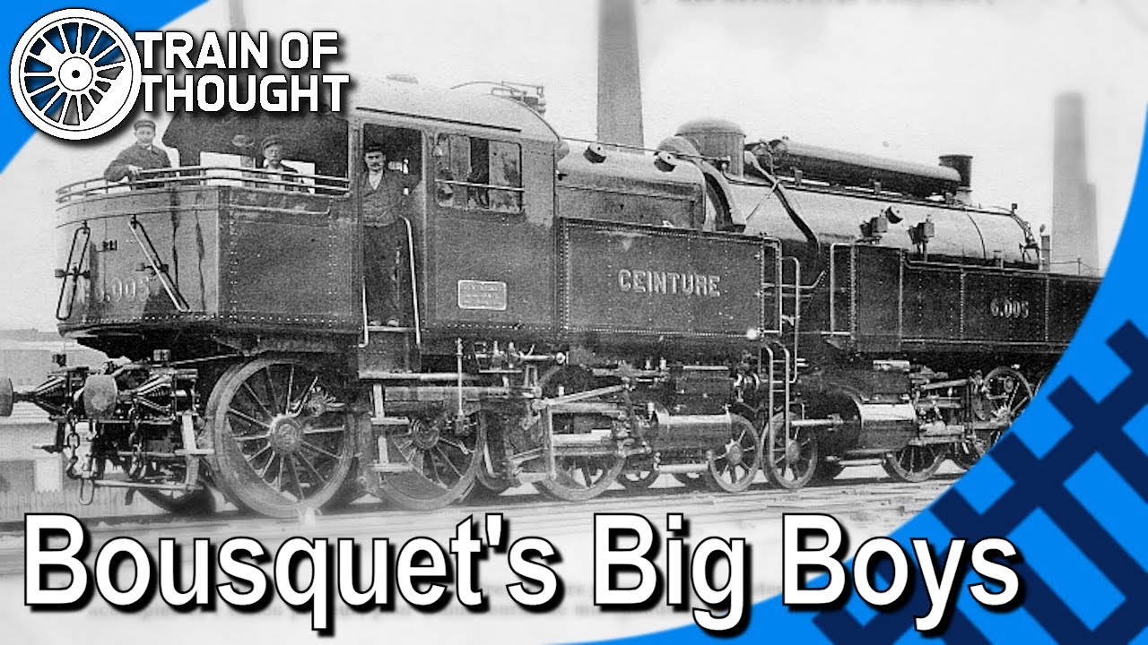 France's unusual articulated engines - du Bousquet Locomotive