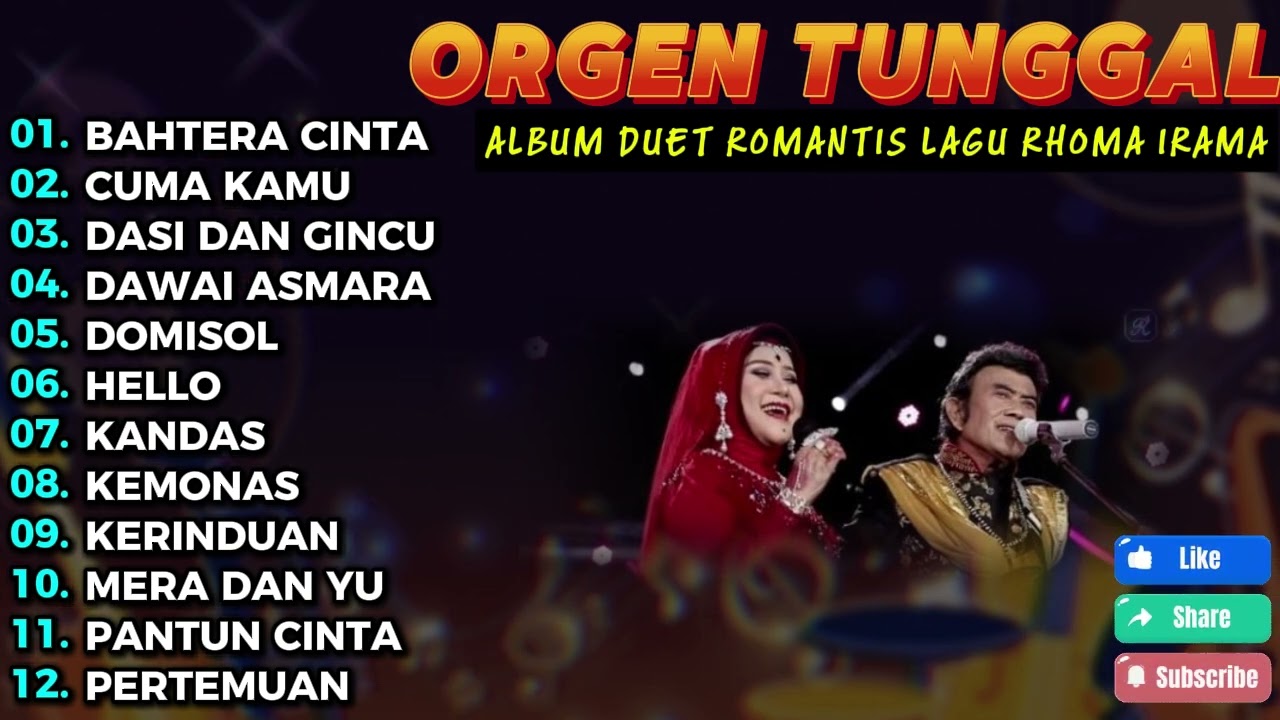 DUET ROMANTIS FULL ALBUM RHOMA IRAMA ORGEN TUNGGAL ELECTONE 2025